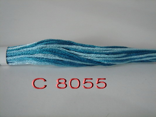 ไหมปักสีเหลือบ CS 25